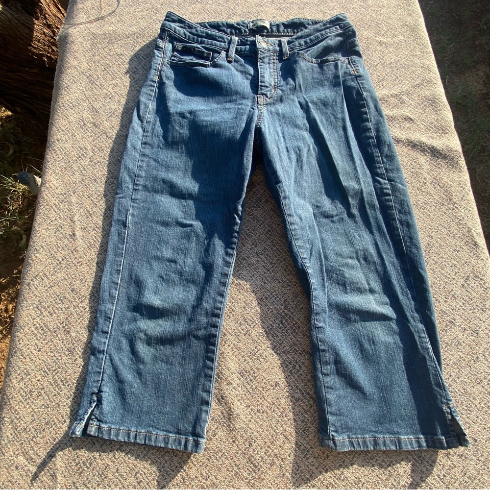 Vintage Jeans Lee Lower on the Waist cropped high rise size 8 29 casual denim